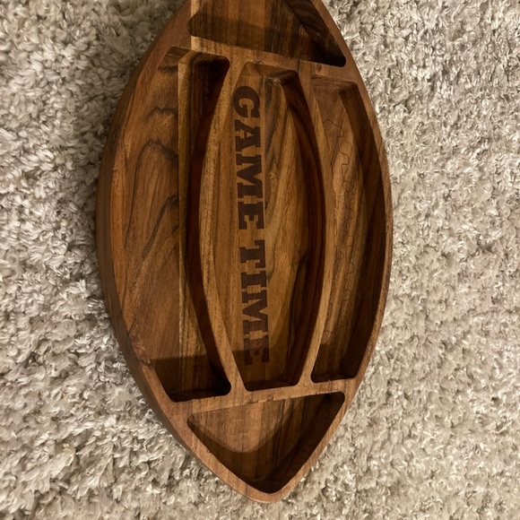 🏈 NEW/UNUSED Game Time Football Charcuterie Snack Tray - Picture 11 of 11